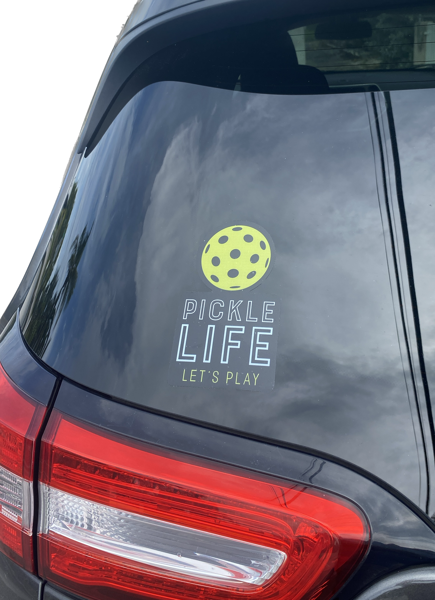 Pickle Life Clear Vehicle Decal