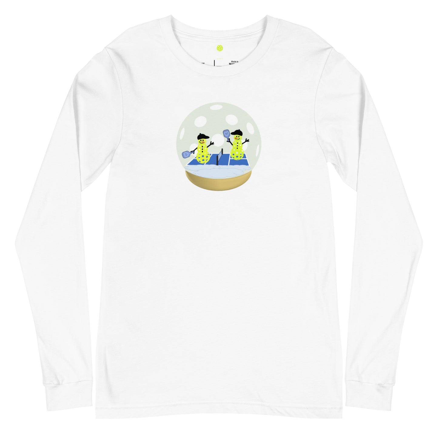 Pickle Life Snow Globe Long Sleeve T-Shirt