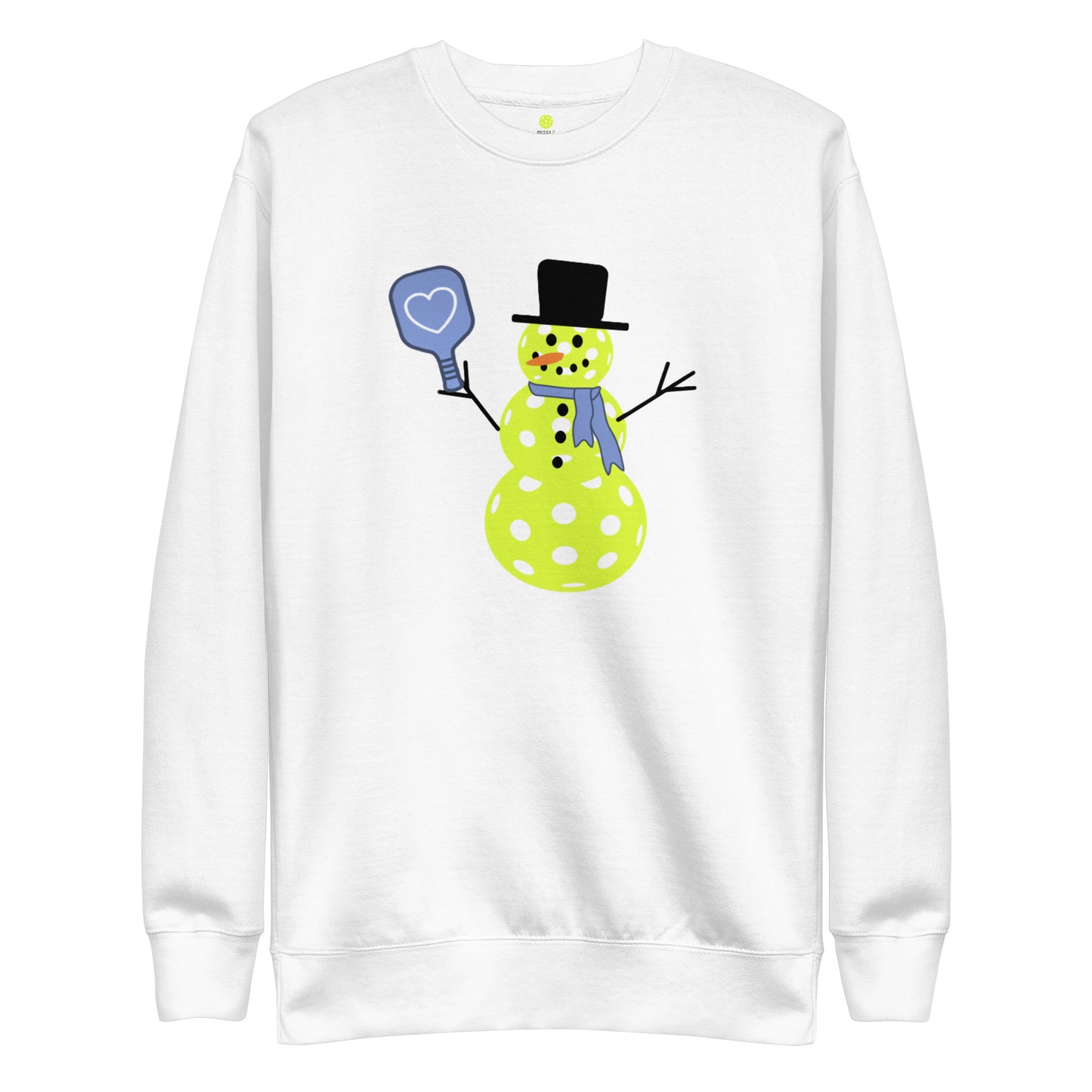 Pickle Life Snowman Premium Sweatshirt