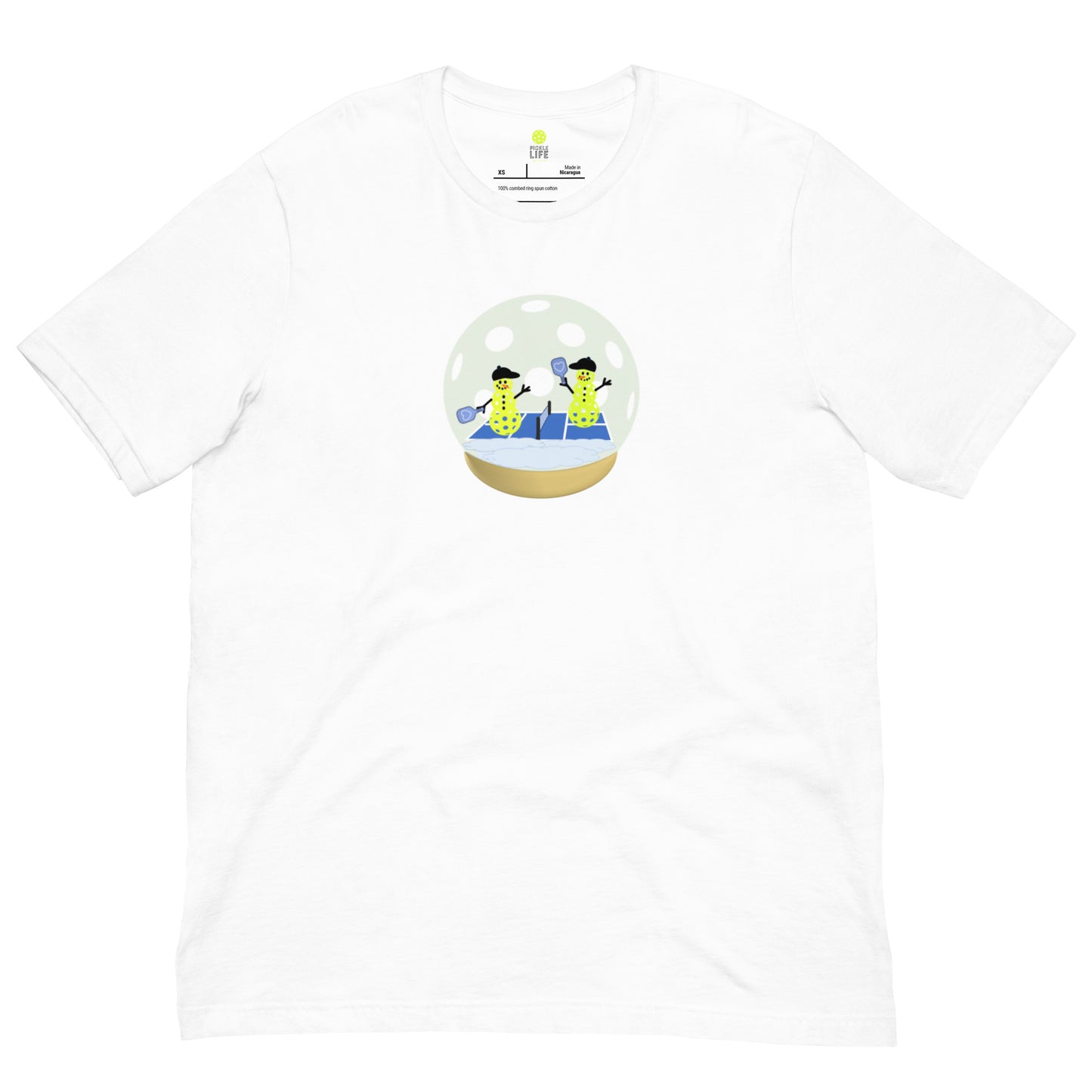 Pickle Life Snow Globe T-Shirt
