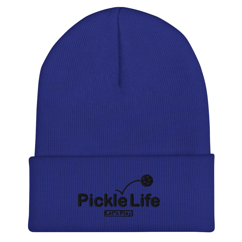 Pickle Life - Let's Play Embroidered Cuffed Beanie