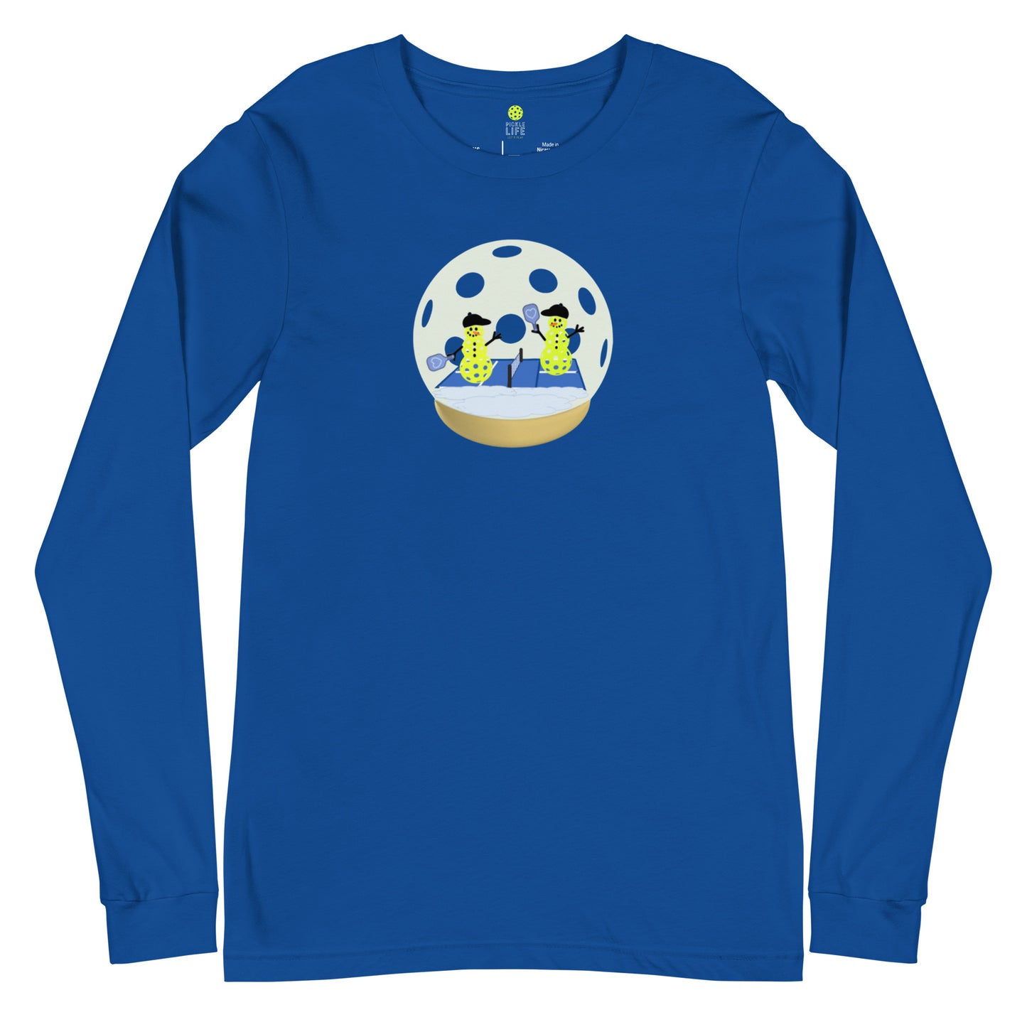 Pickle Life Snow Globe Long Sleeve T-Shirt