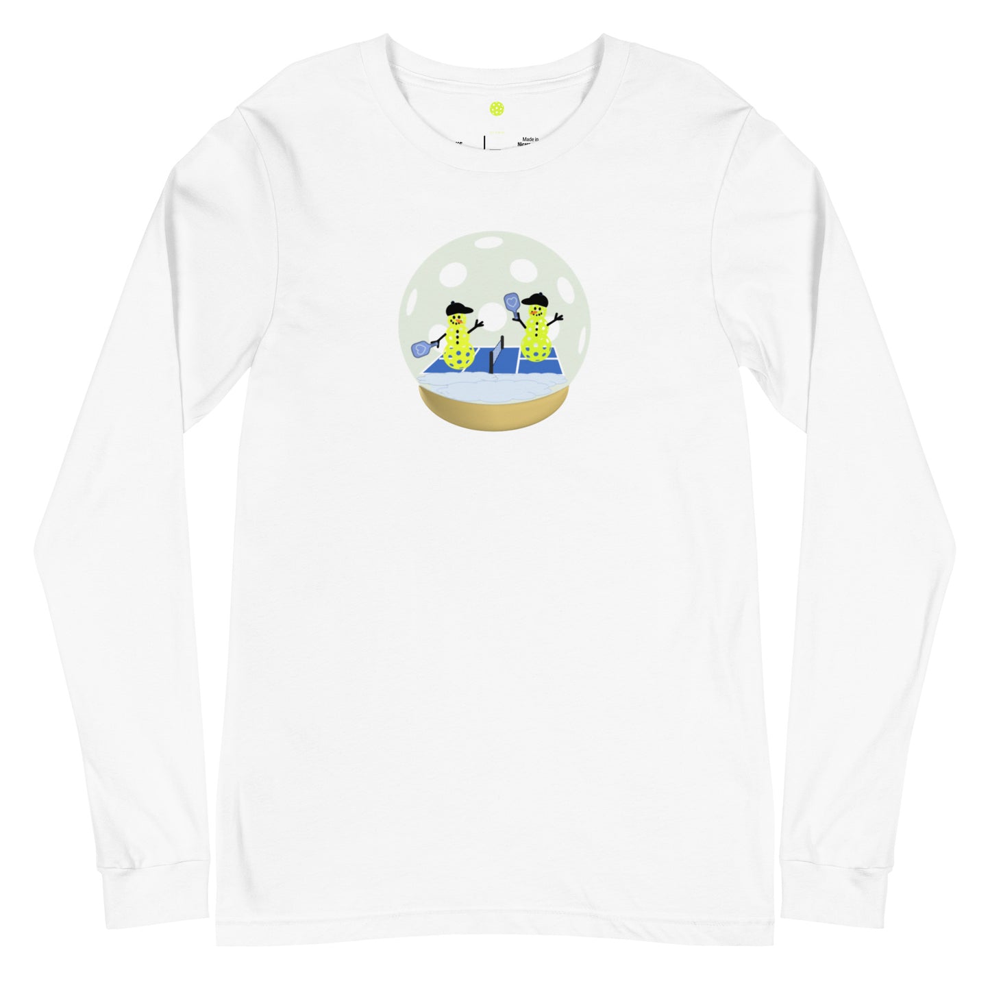 Pickle Life Snow Globe Long Sleeve T-Shirt