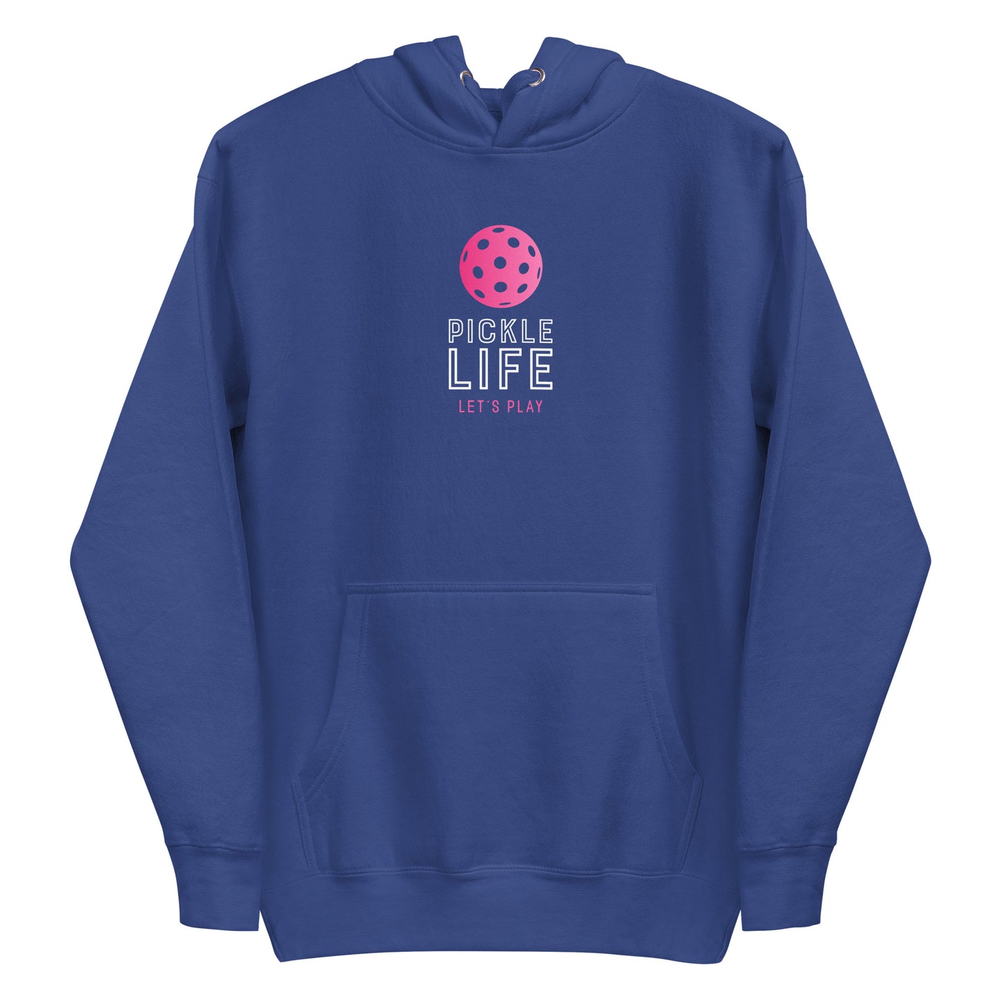 Pickle Life Hoodie...Center PL Pink