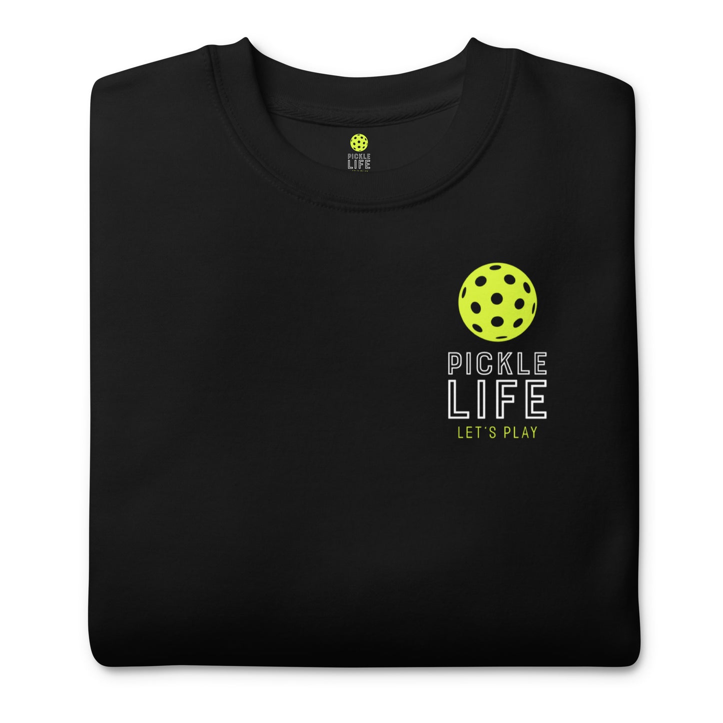 Pickle Life Premium Sweatshirt...PL Yellow