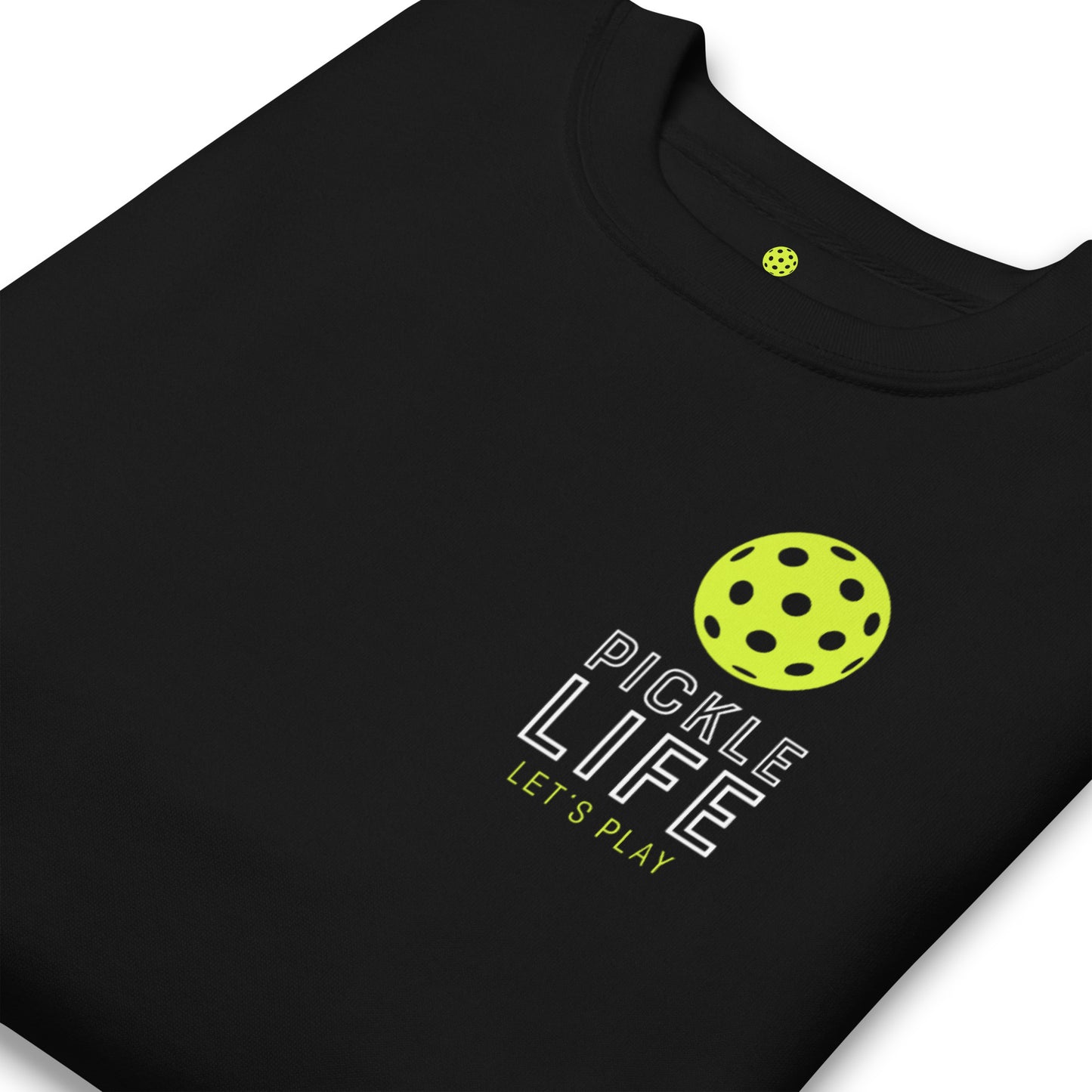 Pickle Life Premium Sweatshirt...PL Yellow