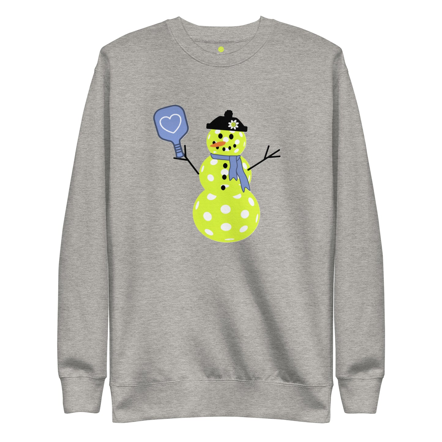 Pickle Life Snow Woman Premium Sweatshirt