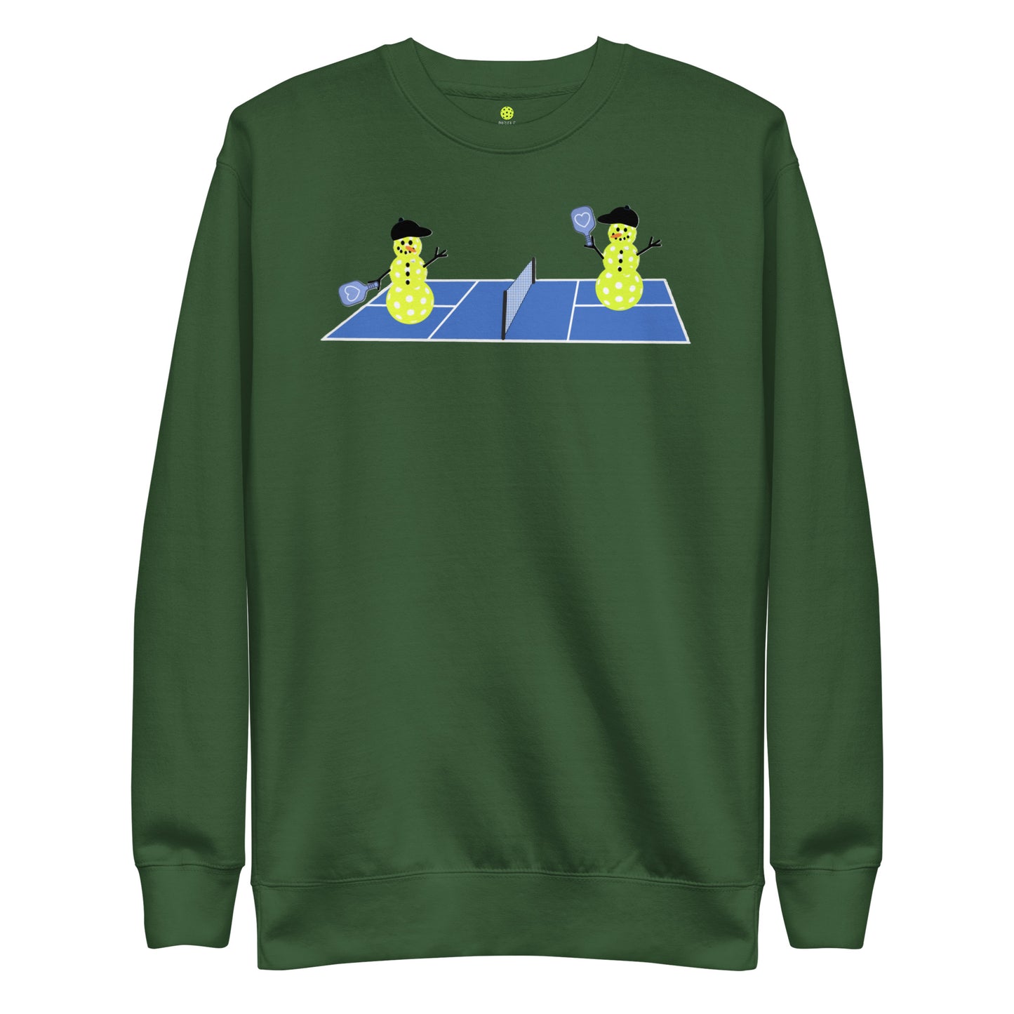 Pickle Life Snowmen Play'n Pickleball Premium Sweatshirt