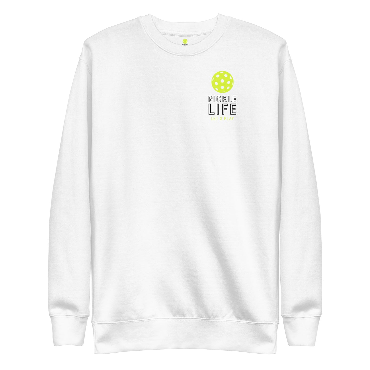 Pickle Life Premium Sweatshirt...PL Yellow