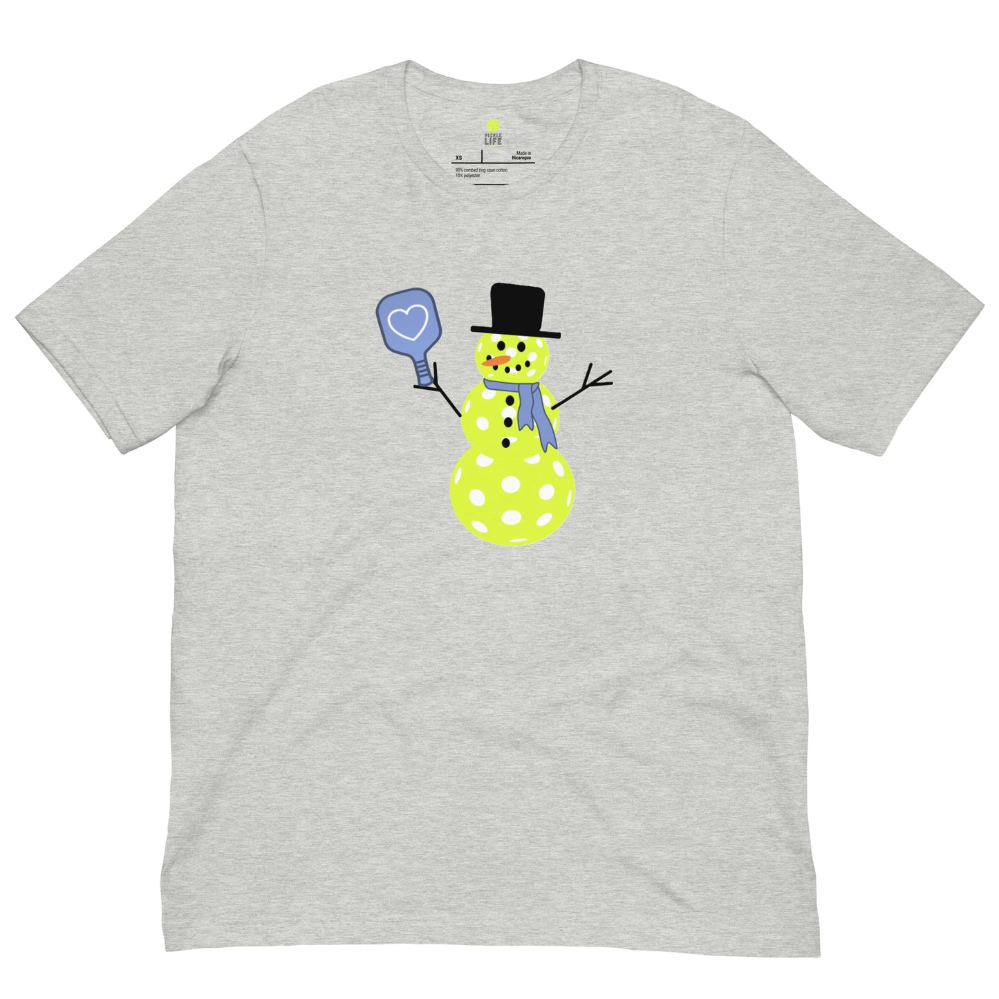 Pickle Life Snowman T-Shirt