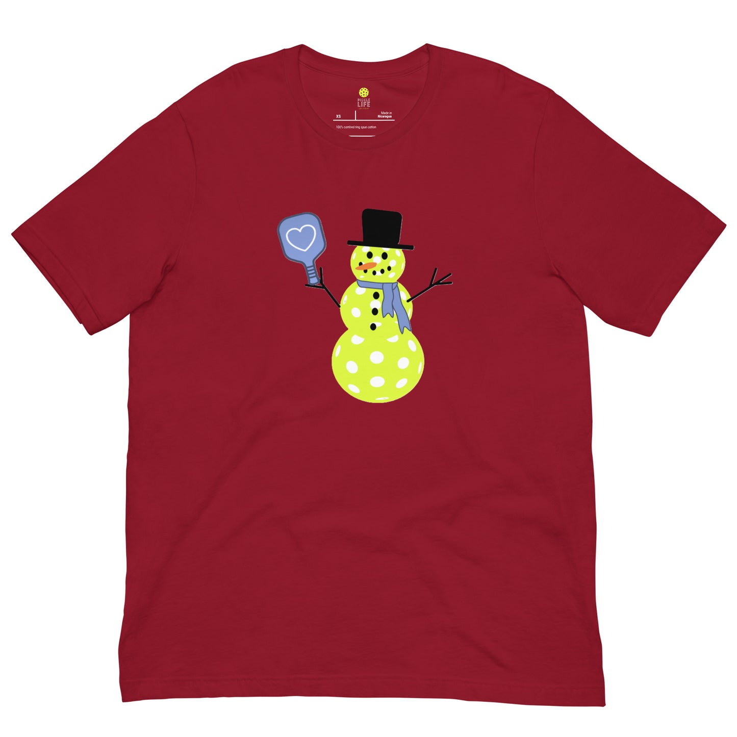 Pickle Life Snowman T-Shirt