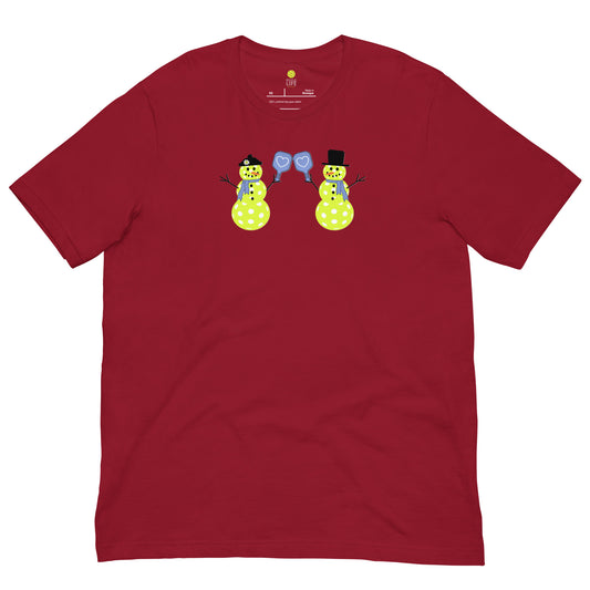 Pickle Life Snowman & Snow Woman T-Shirt