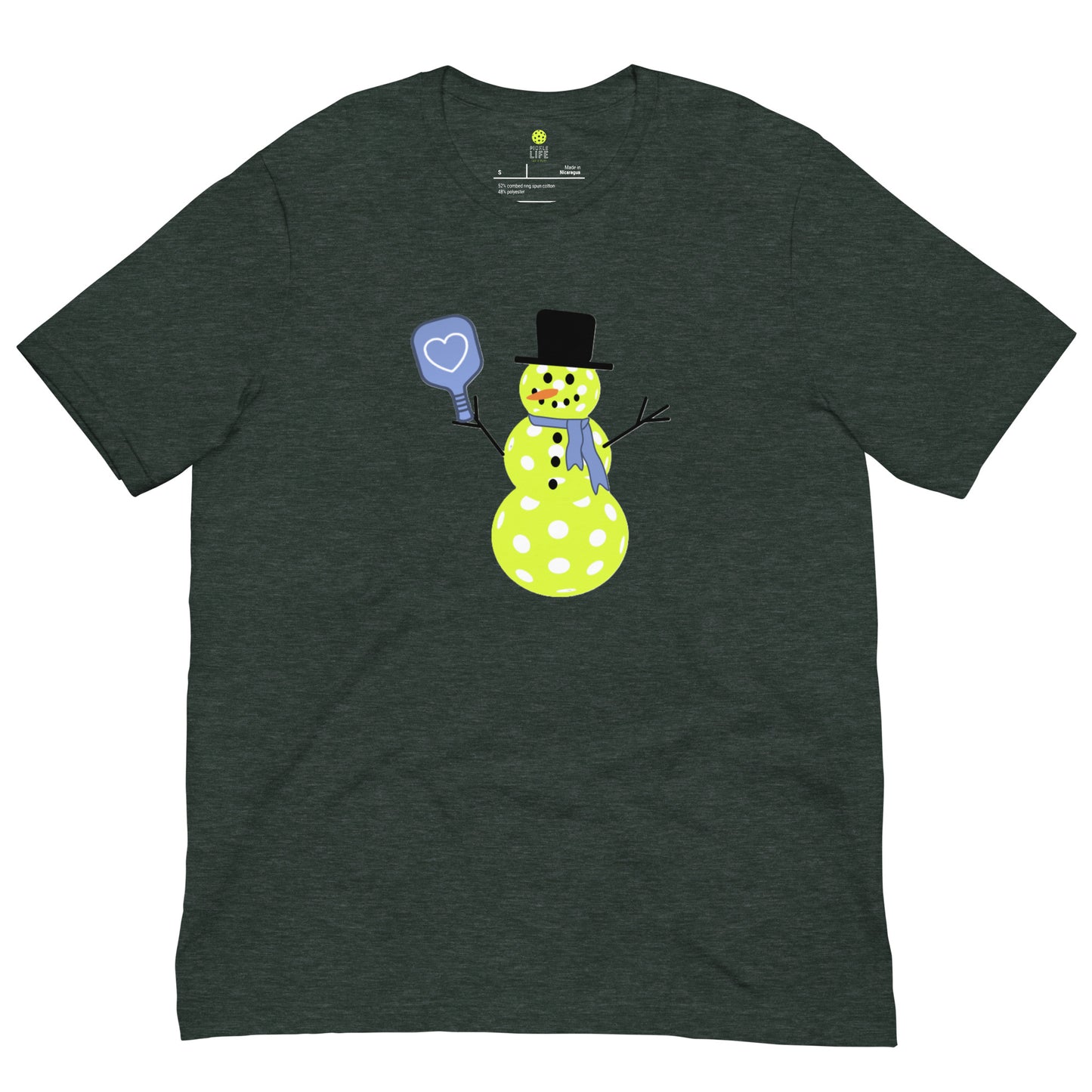 Pickle Life Snowman T-Shirt