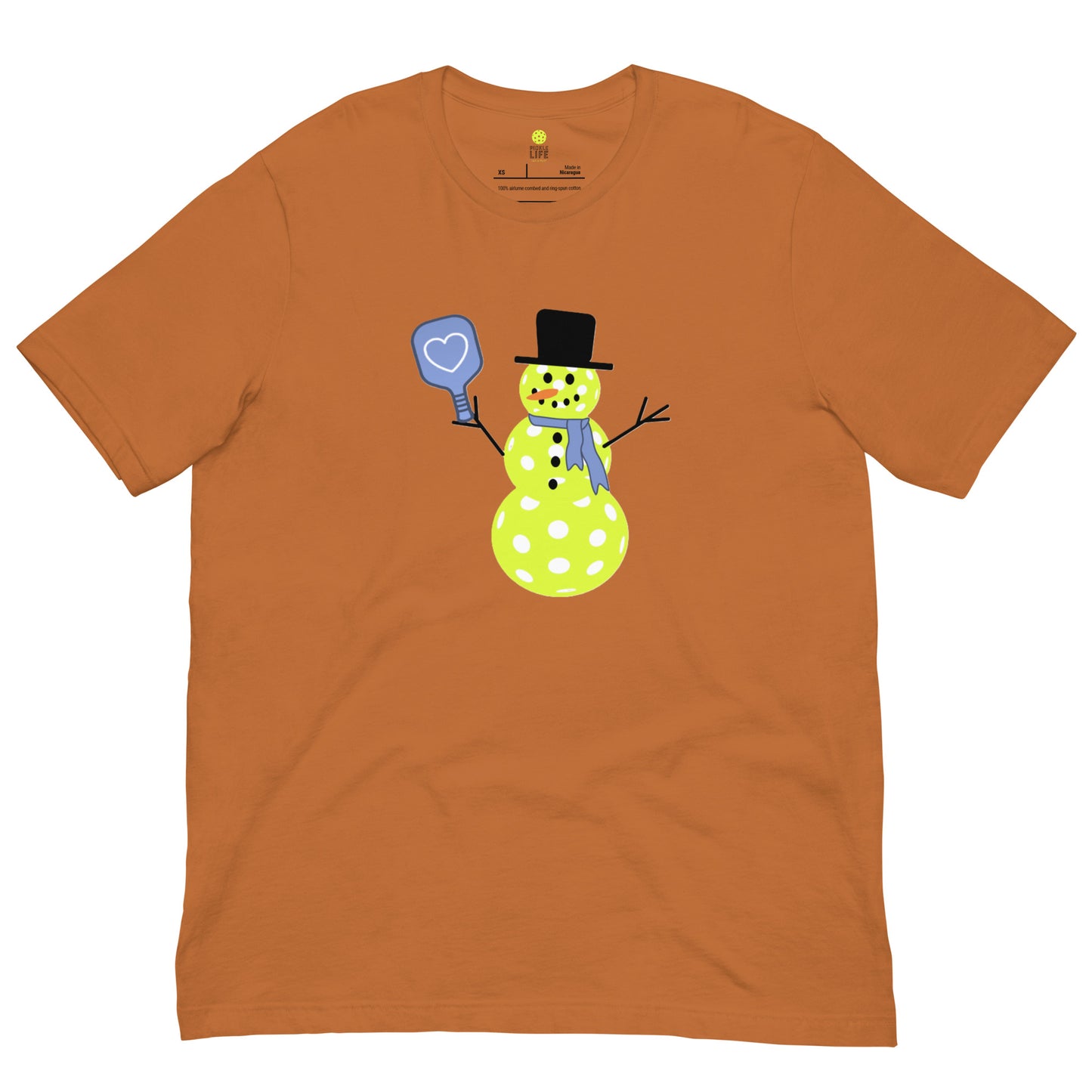 Pickle Life Snowman T-Shirt